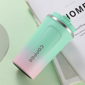 17oz <b>coffee</b> mug stainless steel 750 ml gradient style vacuum double-wall with lid Leak-proof custom insulated travel mug - Product Image 6