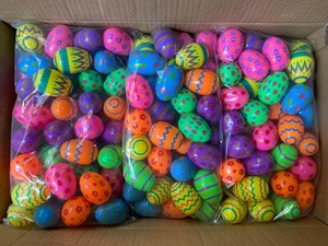Stocks Wholesale Easter Toys Gifts Decor Blank Empty Fillable Giant <strong>Large</strong> Jumbo 7inch <strong>Plastic</strong> Easter <strong>Eggs</strong> for Easter <strong>Egg</strong> Hunt - Product Image 6