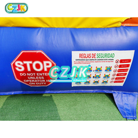 En stock Moon Gonflable Moonwalk Jumper Bouncer Bouncy Castle Jumping Commercial Colorful Bounce House