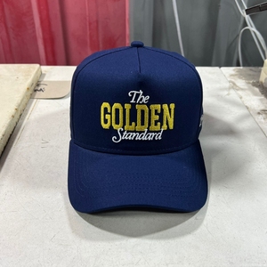 Gorra de Béisbol Personalizada con Bordado 3D en Relieve para Fanáticos del Fútbol, Gorra de Béisbol Estructurada de Dos Tonos de Primera Calidad, Gorra de Cinco Paneles con Cierre a Presión - Product Image 4