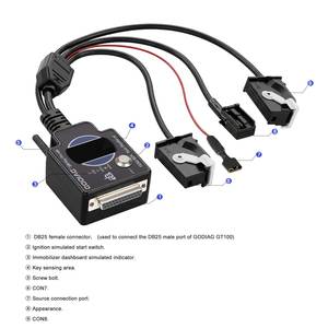 Plateforme <span class=keywords><strong>de</strong></span> test GODIAG pour BMW FEM/BDC compatible avec Xhorse VVDI2/Key Tool Plus Pad, Autel IM608, CGDI BMW, etc. - Product Image 1