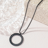 Collares de Joyería de Acero Inoxidable con Verso Religioso Islámico Árabe Musulmán Ayatul Kursi Eid para Hombres y Mujeres, Venta al por Mayor