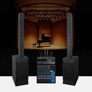 Système de sonorisation actif puissant de grande série avec haut-parleur DJ en néodyme, 2500 W max, <span class=keywords><strong>SPL</strong></span> 140 dB, enceintes colonne portables pour mariage et église - Product Image 3