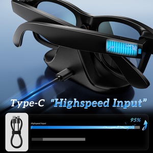 Base de Carga para Gafas Inteligentes Ray-Ban Aolion con Asistente de IA, Carga USB, Color Negro, Compatible con los Modelos Wayfarer META RW4006/RW4008 - Product Image 4