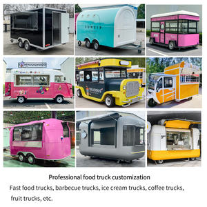รถเข็นขายอาหารเคลื่อนที่รถเข็นใส่ไอศกรีมรถเทรลเลอร์ขายอาหารได้รวดเร็วในมาเลเซียและสหรัฐอเมริกา - Product Image 6