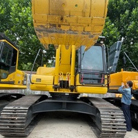 Excavadora Usada Komatsu PC220 en Oferta, Rendimiento Estable, Bajo Consumo de Combustible, para Movimiento de Tierras, Carga en Canteras, Construcción de Carreteras