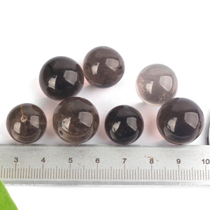 Mini <b>Crystal</b> Spheres Wholesale Polished Natural Smoky Quartz Small <b>Crystal</b> <b>Ball</b> Sphere for Decoration - Product Image 3