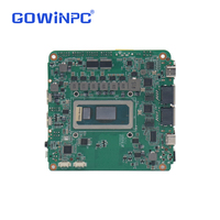 Carte mère industrielle pour ordinateur monocarte, processeur Intel de 12e génération i5-1235U i7-1255U, double LAN 2.5G, DDR4 64 Go, M.2 NVMe