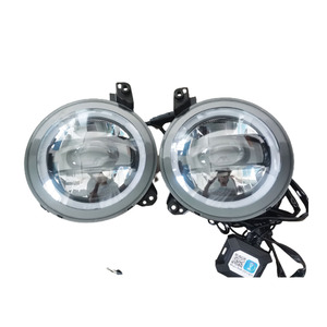 Phare LED JL 9 pouces 100W RGB Angel Eye, adaptable universellement pour la mise à niveau et la rénovation - Product Image 4