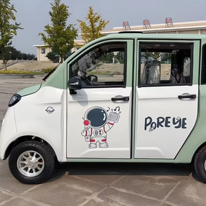 Today Sunshine 4 Seats Elder Low Speed Electric Car Mini Type Small Electric Vehicles for Family - Product Image 1