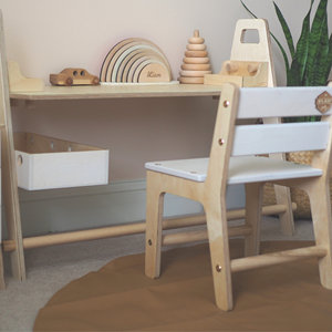 Table sensorielle en bois pour bébé et enfant en bas âge, Table de jeu avec 2 boîtes de rangement, Table d'eau sensorielle avec blocs pour enfants - Product Image 4