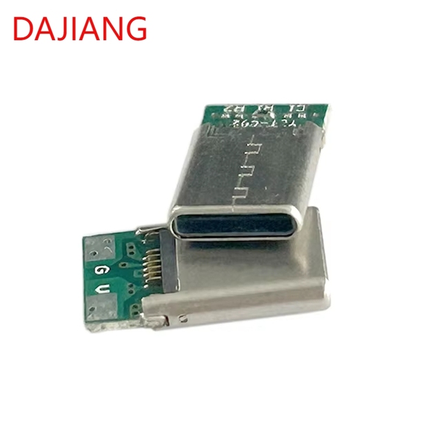 DAJIANG Manufacturer Factory 24 Pins Male Male Socket USB C Charging Port Connector TYPE C Seat Connector Plug