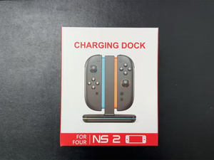 แท่นชาร์<span class=keywords><strong>จ</strong></span>4-in-1สำหรับ Nintendo Switch 2 <span class=keywords><strong>Joy</strong></span> Con อุปกรณ์เสริมสำหรับ Switch 2 Joycon แท่นชาร์<span class=keywords><strong>จ</strong></span>แบบเร็ว - Product Image 5