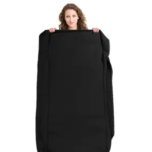 Нефритово-черное турмалиновое инфракрасное обертывание тела инфракрасное металлическое вытяжное одеяло для сауны с красным светом терапевтическое одеяло