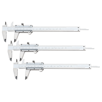 Outil de mesure de calibre à vernier en acier inoxydable MECHWARE de haute qualité 100 mm 150 mm 200 mm 300 mm pour diverses mesures