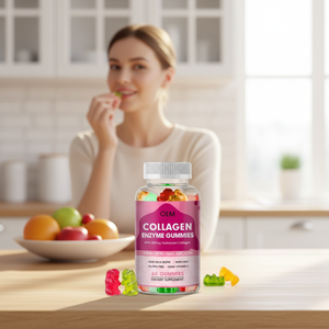 Fabricant OEM de bonbons gélifiés, supplément de collagène hydrolysé de type I, peptides de collagène, gommes vitaminées - Product Image 2