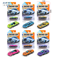 LASIVE TOYS Voiture de course coulissante en alliage 1:64, jouet de simulation, voiture de sport en alliage moulé sous pression, voiture jouet coulissante en métal moulé sous pression