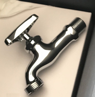 Usine vente directe en laiton robinet ZY-F301C classique japonais Triangle poignée bavoir robinet pour salle de bain cuisine économie d'eau lavage