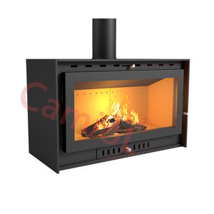 Camiol fabrika kapalı dekoratif bağlantısız ahşap yanan çelik soba şömine - Product Image 2