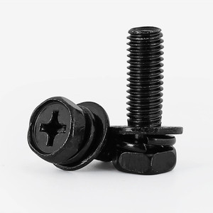 Prezzo di fabbrica Phillips testa esagonale doppia rondella M6 Sems vite della macchina - Product Image 5