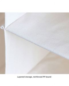 Sac de rangement suspendu en coton pour armoire, sac de rangement multicouche suspendu pour vêtements et sous-vêtements domestiques - Product Image 6