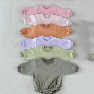 Mono Clásico de Algodón con Cuello y Etiqueta <span class=keywords><strong>para</strong></span> Bebés Recién <span class=keywords><strong>Nacidos</strong></span>, Unisex, <span class=keywords><strong>para</strong></span> Primavera, Otoño e Invierno - Product Image 4