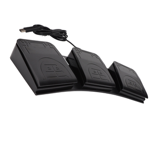 Pédale USB à triple touches Contrôleur <span class=keywords><strong>MIDI</strong></span> Interrupteur mécanique Clavier d'ordinateur programmable pour jouer à des <span class=keywords><strong>jeux</strong></span> - Product Image 2