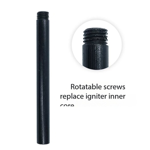 Arrancador de fuego de aleación de aluminio EDC para acampar al aire libre, varilla de Ferro de magnesio impermeable, <span class=keywords><strong>Flint</strong></span> Striker con almacenamiento de cápsulas - Product Image 3