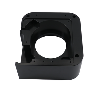 定制黑色阳极氧化6061-T6数控铣削铝基 | 4轴精密加工 - Product Image 1