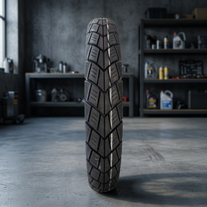 Pneu de moto Dolfin (TL) 80/100-17 arrière-MAC |   Pneu sans chambre à air |   Pneu arrière de moto de qualité supérieure - Product Image 1