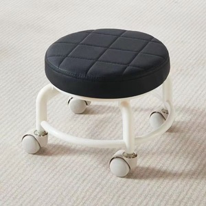 Chaises modernes pour enfants <span class=keywords><strong>Kingpower</strong></span> en plastique coloré, tabourets roulants confortables avec rotation à 360 degrés pour les chaises de repas des enfants - Product Image 4