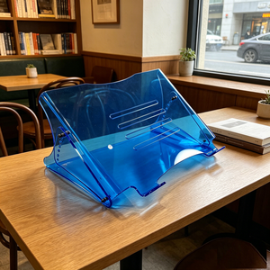 Support d'écran ergonomique haut de gamme en acrylique personnalisé pour ordinateur portable, support autoportant pour exposition sur bureau - Offre Spéciale - Product Image 4