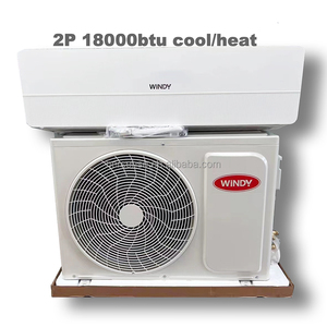 เครื่องปรับอากาศแบบแยกส่วน Windy Cooling Heat Smart Unit Wind Free 18000btu 2hp ติดผนัง สำหรับบ้าน ใช้ได้ทั้งฤดูร้อนและฤดูหนาว - Product Image 1