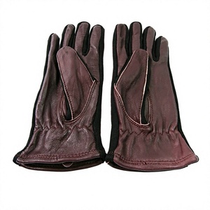 Guantes de Motocicleta de Piel de Cabra Suave, Estilo Deportivo, Transpirables, Sin Forro, para Aventuras al Aire Libre - Product Image 2