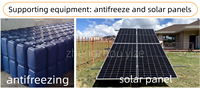 Machine à glaçons solaire à prix d'usine, machine à glaçons solaire pour les entreprises
