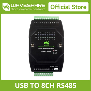 USB TO 8CH RS485 ตัวแปลงแยกสัญญาณเกรดอุตสาหกรรม USB เป็น RS485 อะแดปเตอร์วงจรป้องกันหลายชั้นติดผนัง K834 - Product Image 4