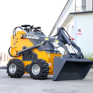 Fast delivery!!!Tire Skid Loader Skid Steer Loader manufacturers JC45 JC65 Chinese Tracked Mini Skid Steer Loader for Sale