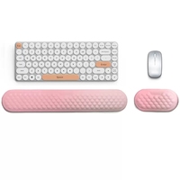 Tapis de repose-poignet pour clavier Tapis de souris en mousse à mémoire de forme souple Coussin de soutien du poignet Soulagement de la douleur Tapis de souris ergonomique pour ordinateur