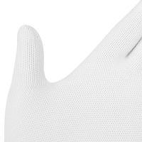 Gants de sécurité en polyester tricoté lisse, non enduits, antistatiques, sans silicone, sans poudre, avec poignet élastique, légers 7G 10G