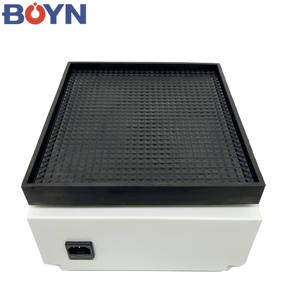 Coctelera orbital decolorante multifuncional con placa de goma en forma de molde natural eléctrico de laboratorio con botella de batido - Product Image 3