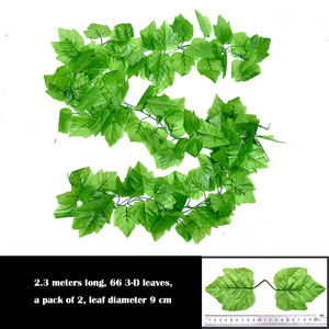 Grosir Langsung Penjualan Terbaik Tanaman Dedaunan Buatan Ivy Baru Daun Ivy Rotan Tanaman Anggur Palsu - Product Image 2