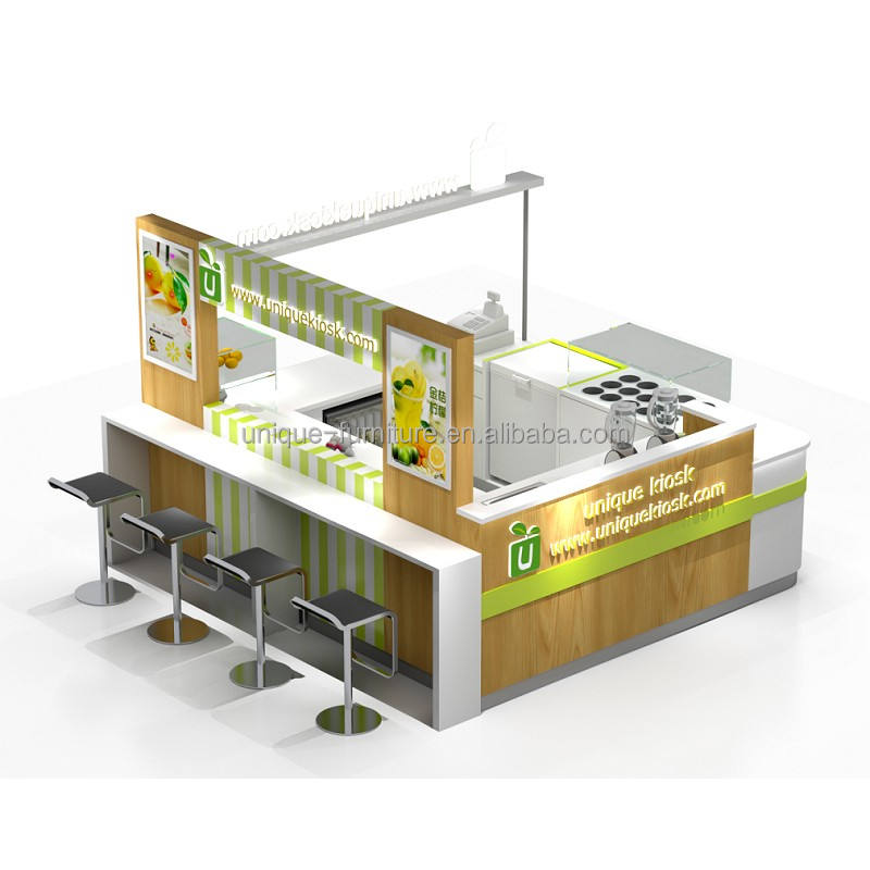 Fresh Fruit Kiosk Design - Popular Juice Bar Solutions