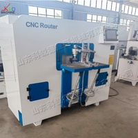 Machine à tenonner et mortaiser automatique multifonctionnelle de haute précision à double table pour le travail du bois et la menuiserie