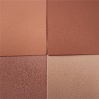 Cuir de flocage PU design douceur cuir véritable chamois artificiel