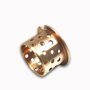 ปลอกบูชแบบเรียบทำจากเหล็ก PTFE สีขาว - Product Image 2