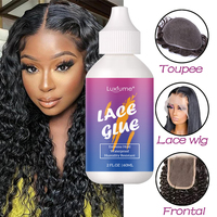 Colle pour perruques en dentelle 60 ml, vente en gros OEM, adhésif imperméable à forte tenue pour perruques, colle en vrac pour dentelle