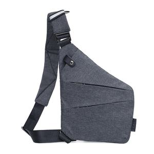 Sac de voyage professionnel pour homme, sac à bandoulière antivol avec sangle de sécurité, sacoche de poitrine pour appareils numériques - Product Image 1