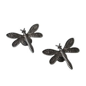 Zinc Alloy American Style Dragonfly Single-Hole Bedside Table Wardrobe Cabinet <strong>Door</strong> Handles M4 - Product Image 5