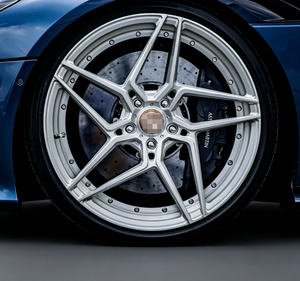 Jantes forgées en deux parties en alliage d'aluminium 6061-T6 personnalisées de 19, 20, 21 et 22 pouces pour voitures de sport Aston Martin <span class=keywords><strong>DBS</strong></span>, <span class=keywords><strong>Ferrari</strong></span>, Maserati - Product Image 1