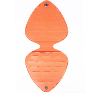 Caja de cuero para púas de guitarra Alice con 24 púas para guitarra acústica, organizador práctico de almacenamiento - Product Image 4